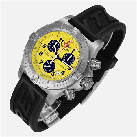 breitling chrono avenger m1 yellow|Breitling chrono avenger e73360.